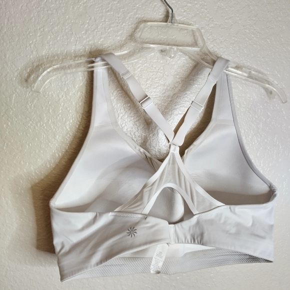 Athleta Advanced Bra In White Sz 38 D - Picture 5 of 7